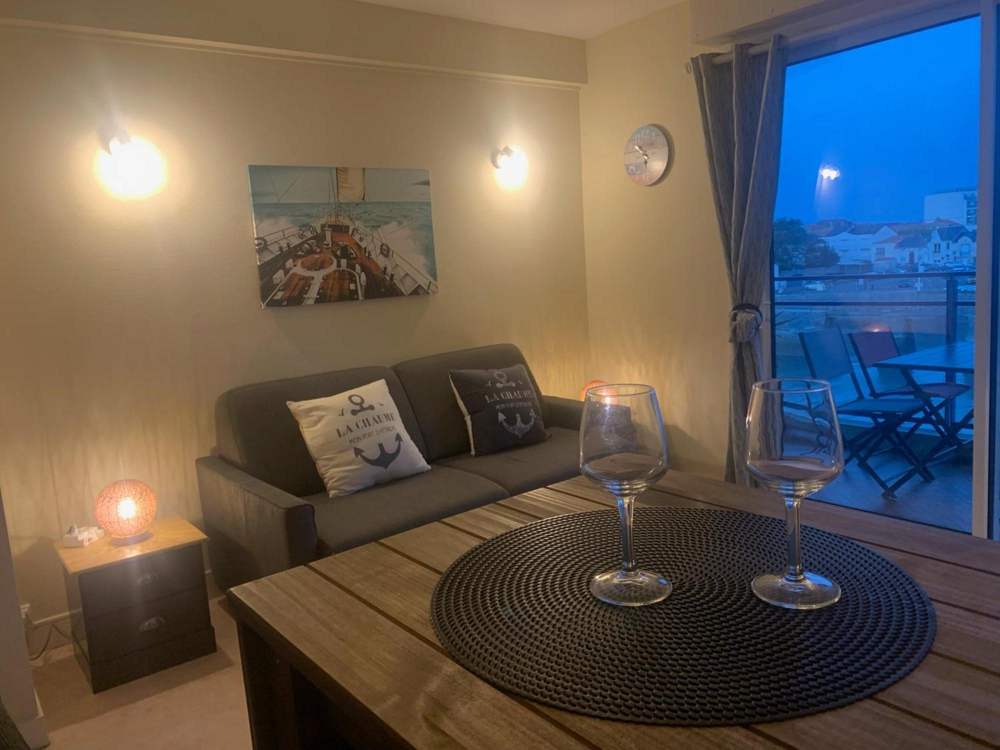 Le Vendee Globe Sous Votre Balcon Apartment La Chaume Bagian luar foto